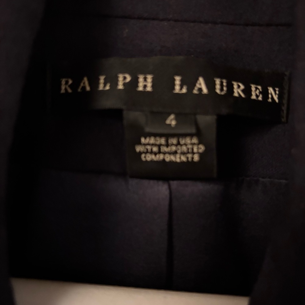 Ralph Lauren Navy Blazer